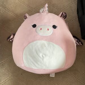 Squishmallow Pink unicorn (Medium Sized)